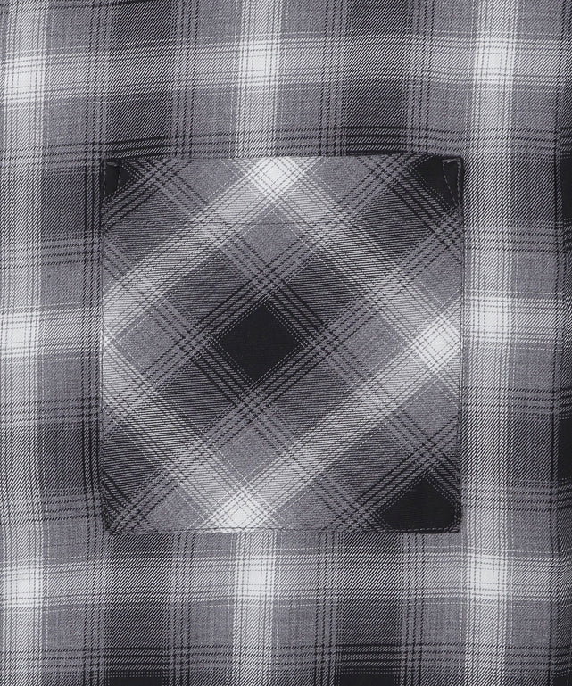 チェックショートシャツ