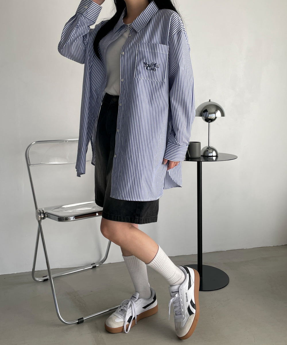 ブルー モデル：155cm F着用