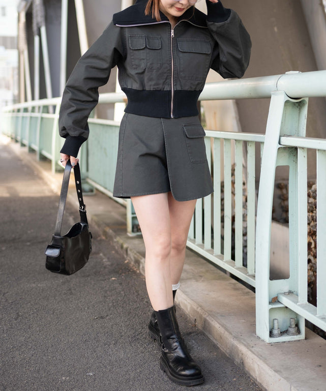 スミクロ モデル：155cm F着用