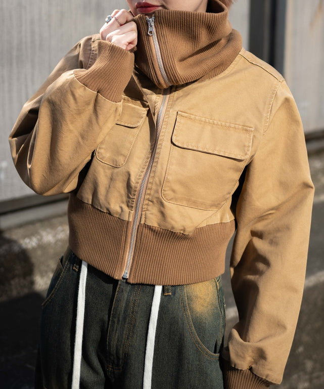 ベージュ モデル：155cm F着用