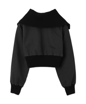 ウォッシュドダックワークショートブルゾン