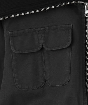 ウォッシュドダックワークショートブルゾン