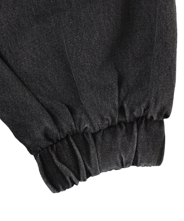 デニムショートバイカーブルゾン