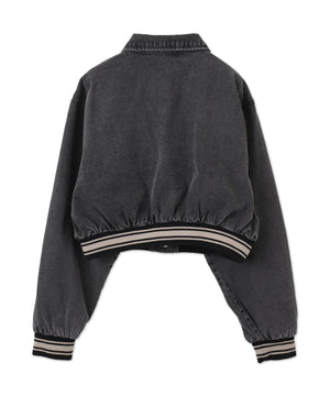 スタジアムロゴデニムショートスタジャン