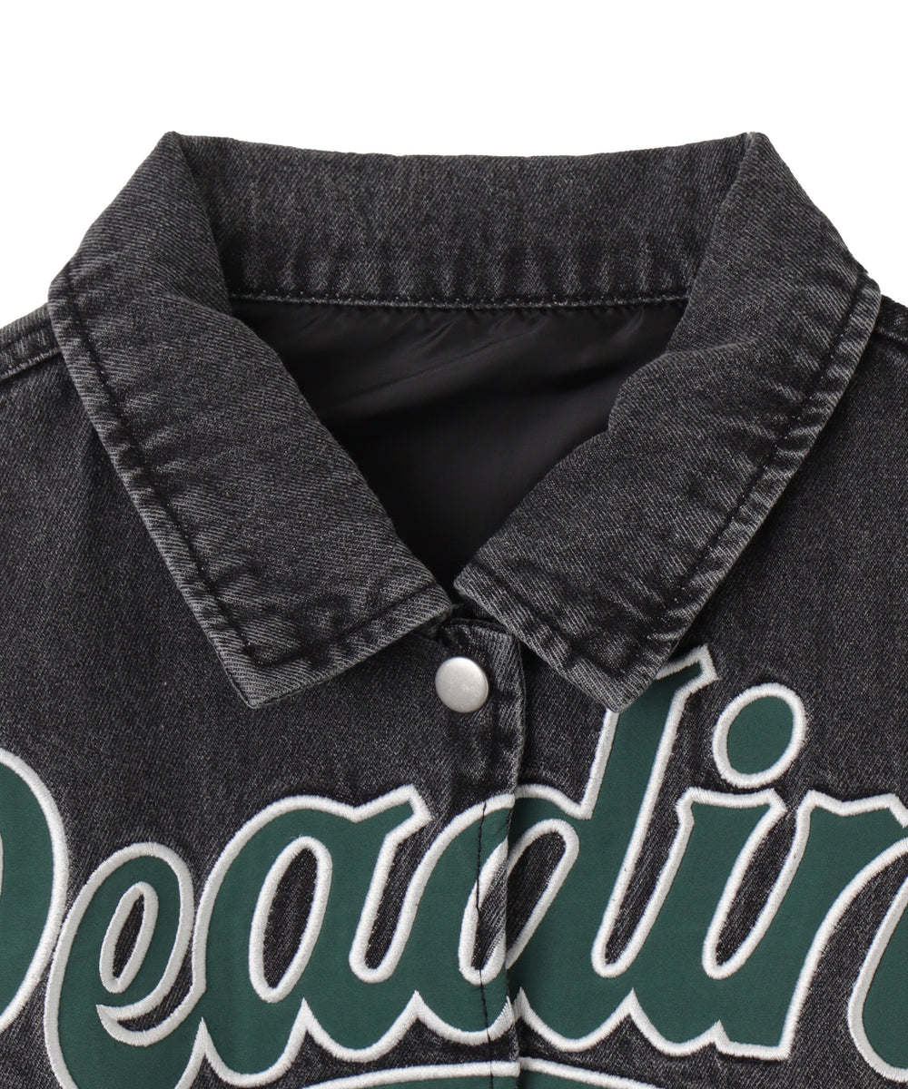 スタジアムロゴデニムショートスタジャン