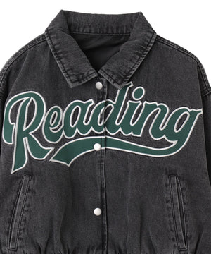 スタジアムロゴデニムショートスタジャン