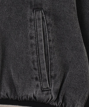 スタジアムロゴデニムショートスタジャン