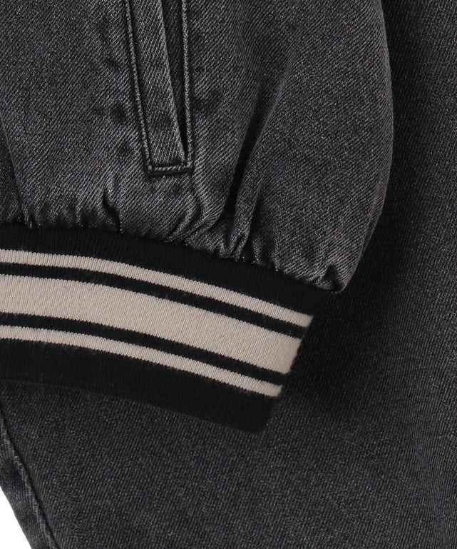 スタジアムロゴデニムショートスタジャン