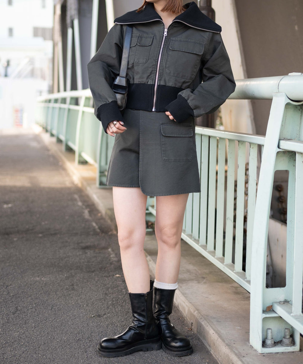 スミクロ モデル：155cm F着用