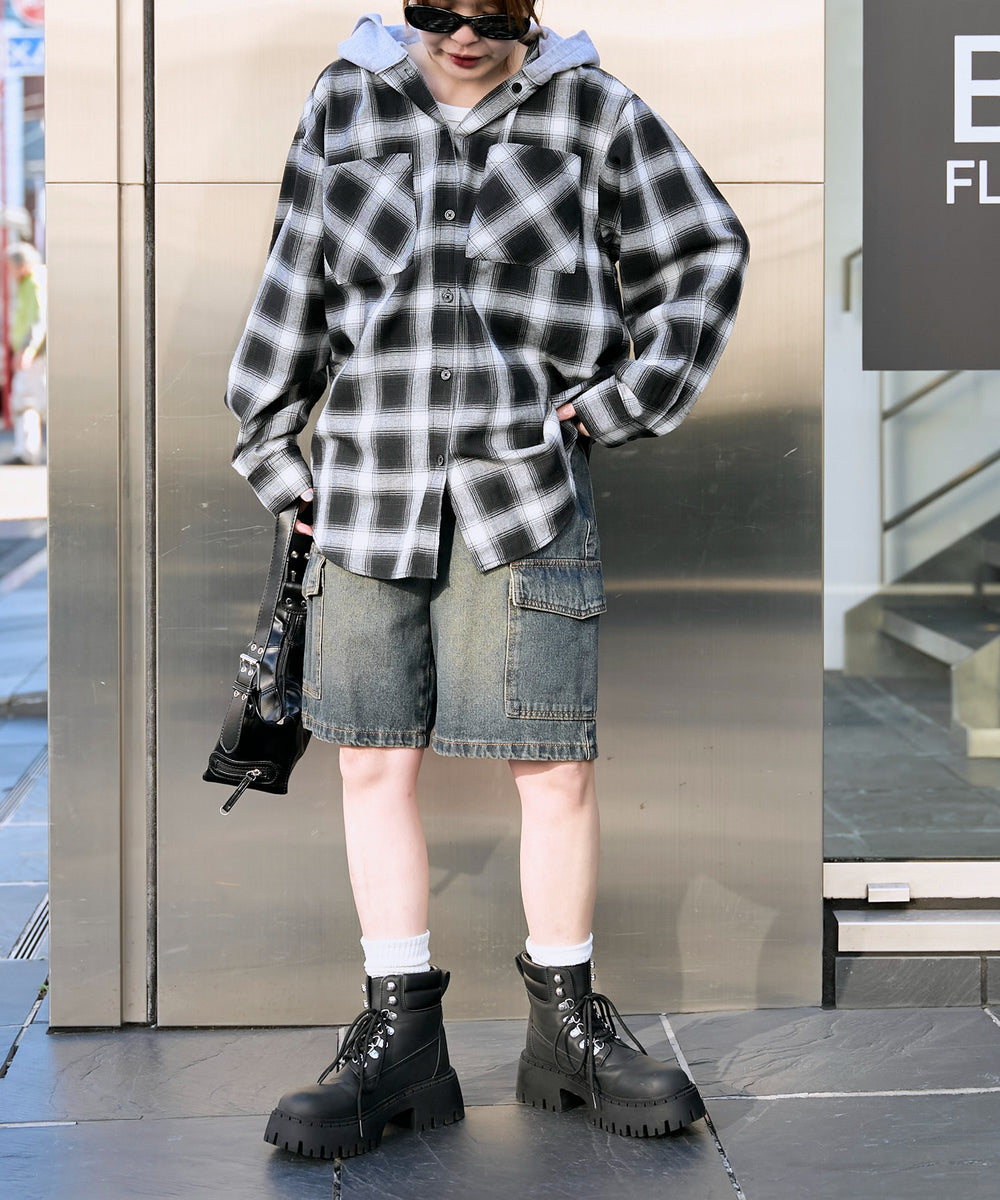 ブラック モデル：155cm F着用