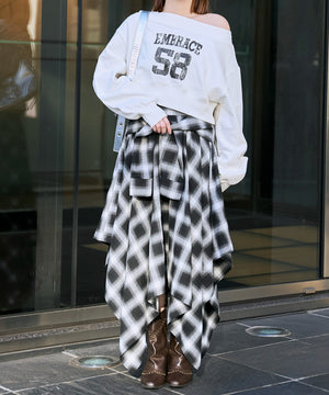 ブラック モデル：155cm F着用