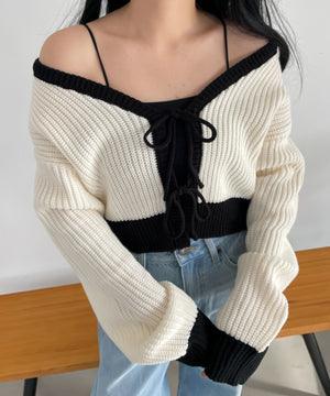 オフホワイト モデル：155cm F着用