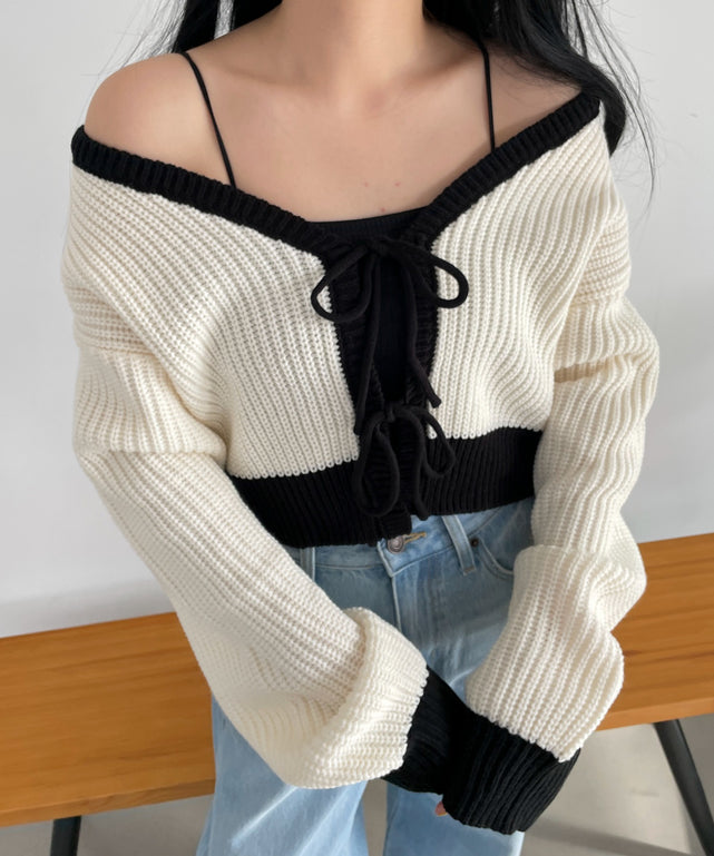 オフホワイト モデル：155cm F着用