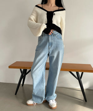 オフホワイト モデル：155cm F着用