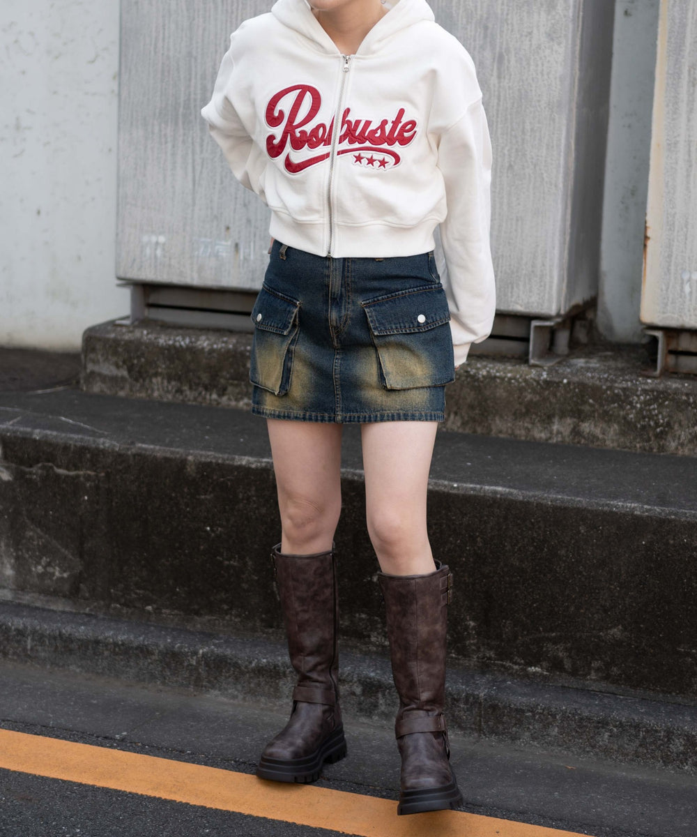 ホワイトアイボリー モデル：155cm F着用