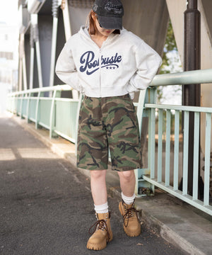 杢グレー モデル：155cm F着用