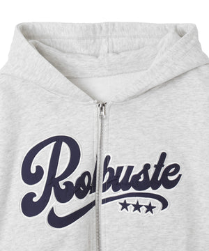 ロゴジップショートパーカー