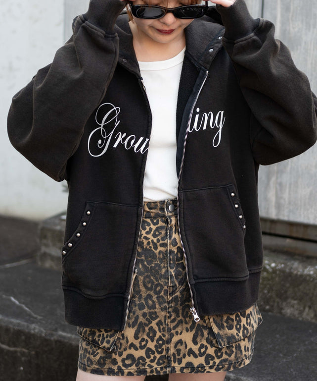 ブラウン モデル：155cm F着用