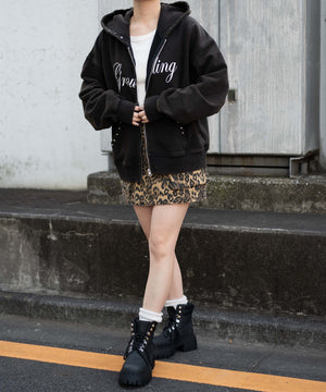 ブラウン モデル：155cm F着用