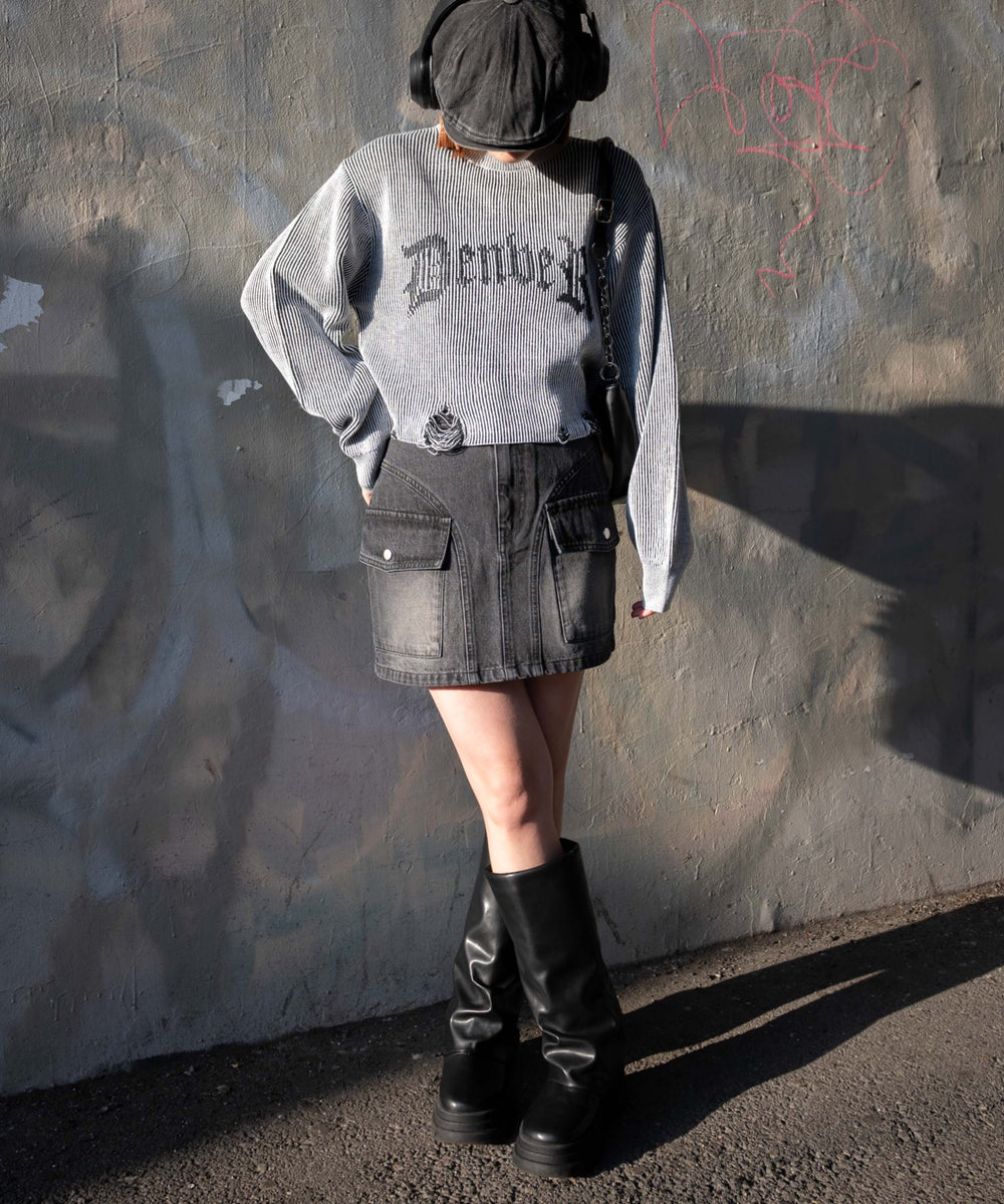 ホワイト モデル：155cm F着用