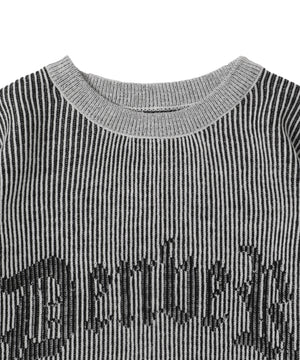 ダメージショートニットPO