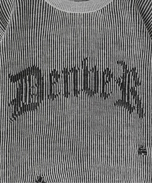 ダメージショートニットPO