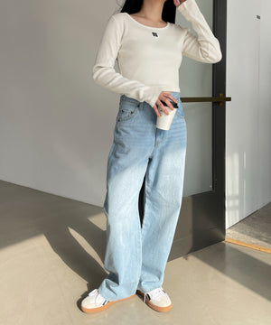 オフホワイト モデル：155cm F着用