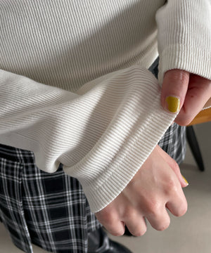 ヴィンテージウォッシュリブロンT