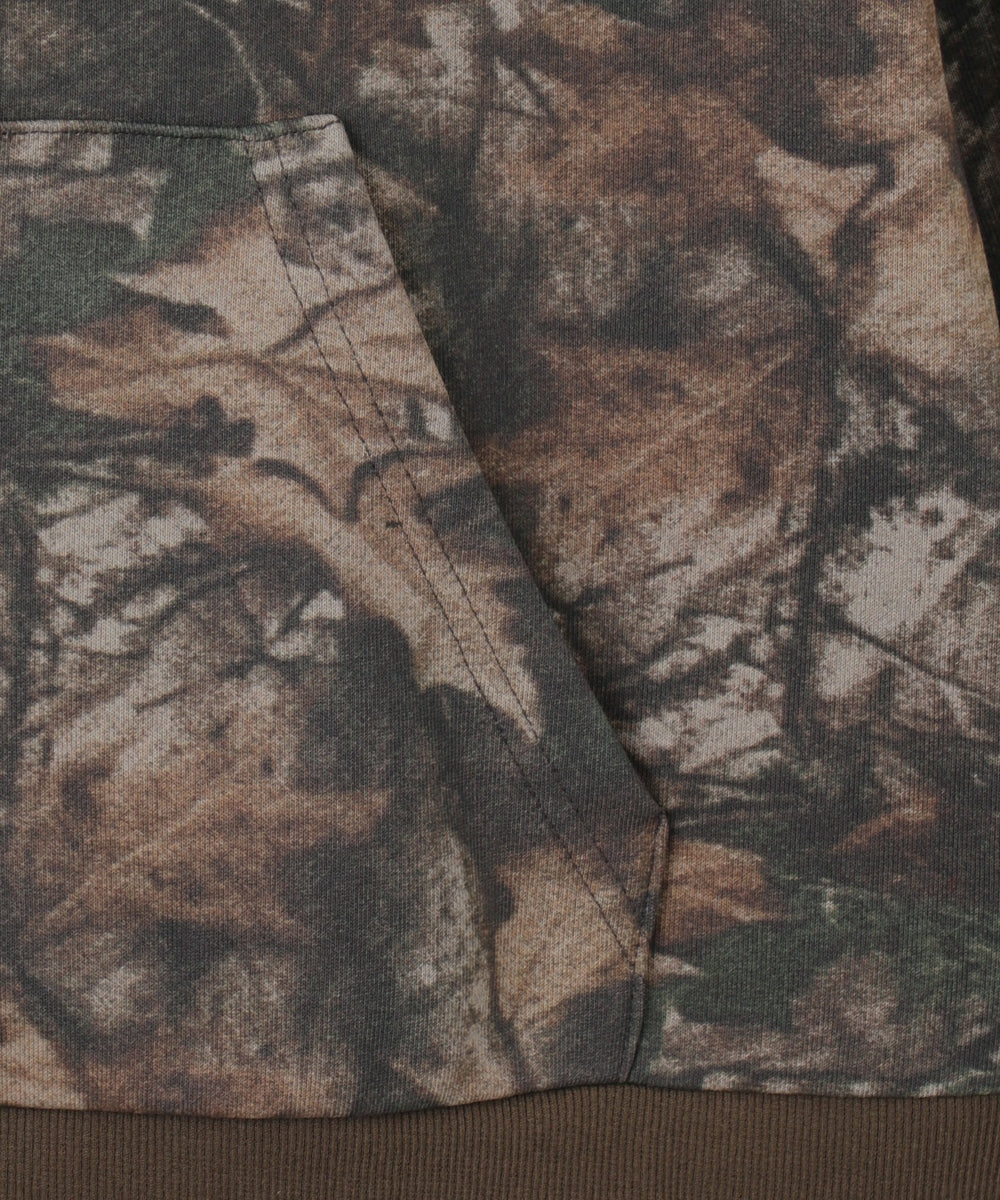 リアルツリーカモフラBIGZIPパーカー