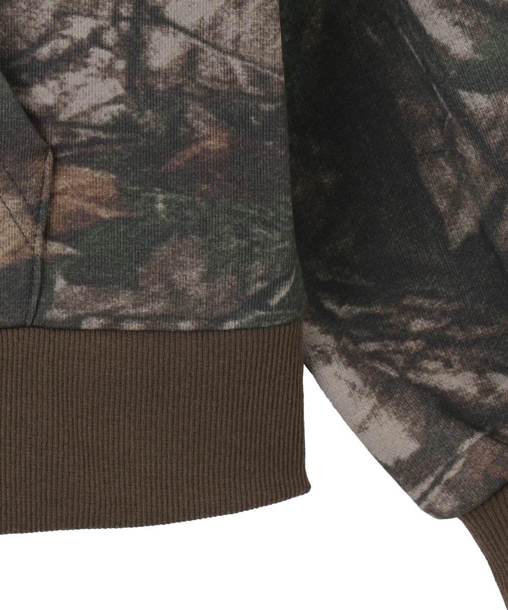 リアルツリーカモフラBIGZIPパーカー