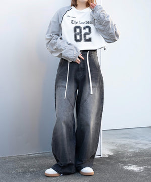 ホワイト モデル：155cm F着用