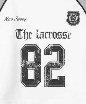 ナイロンスリーブナンバリングスウェット