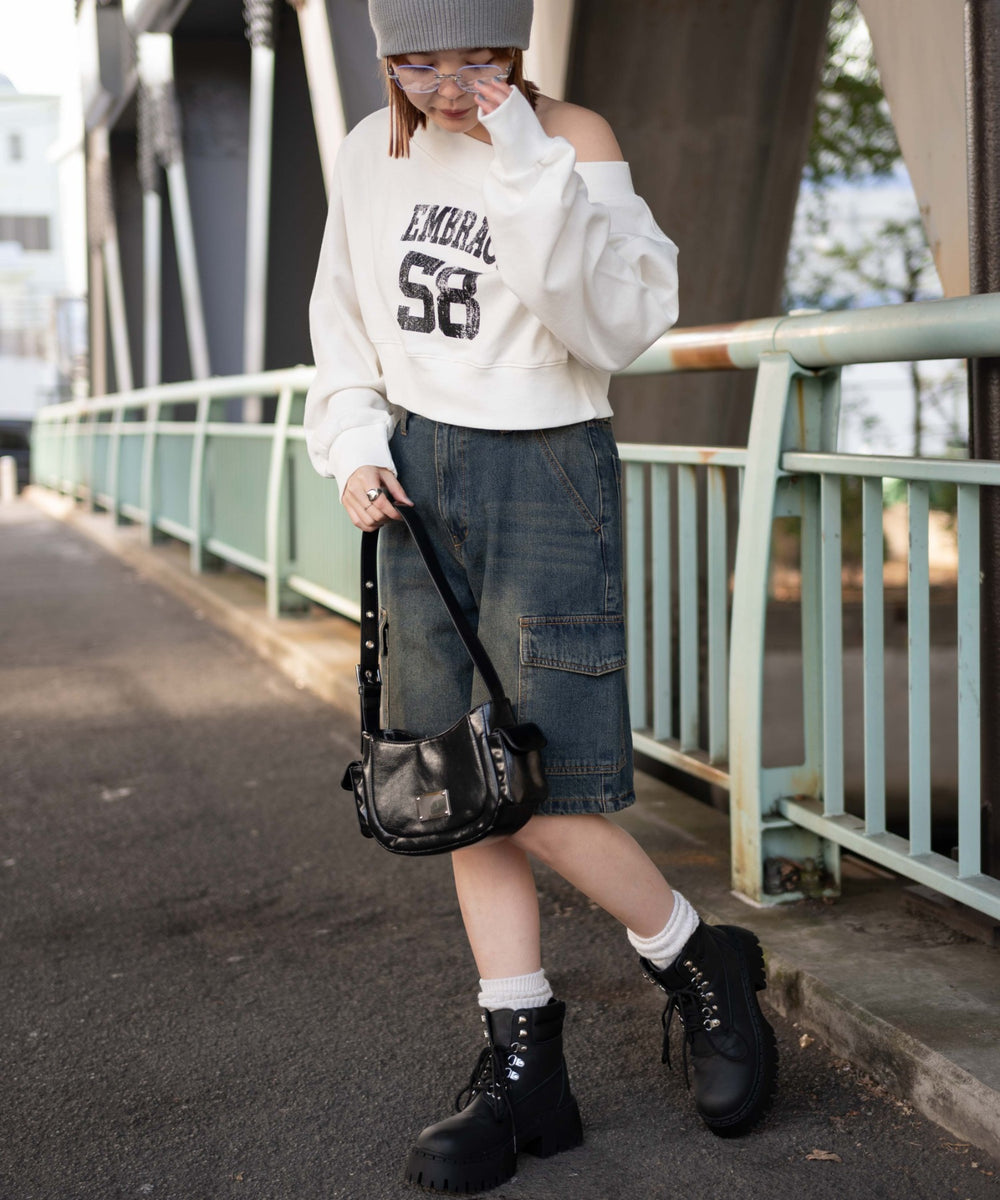 ホワイト　モデル:155cm F着用