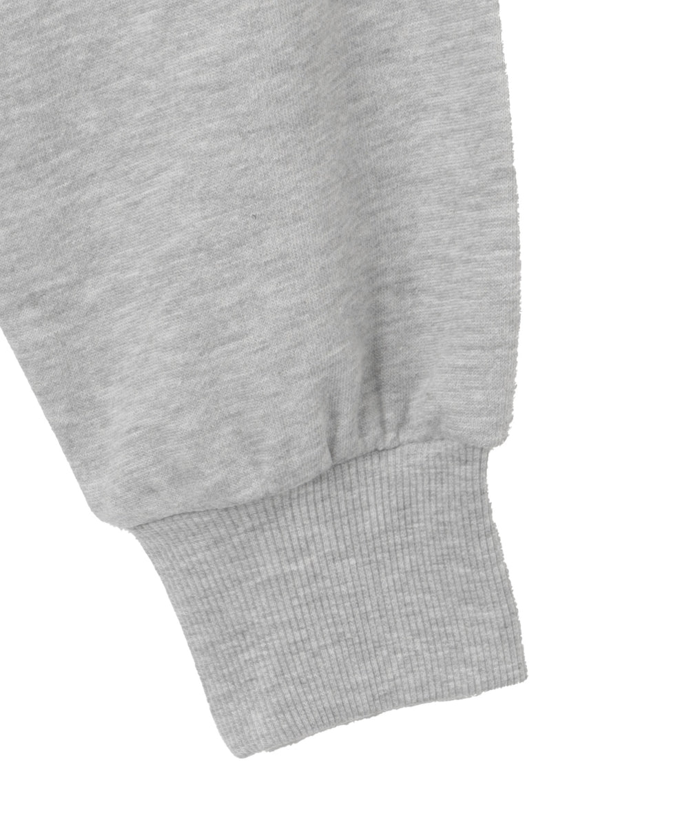 オフショルショートスウェット