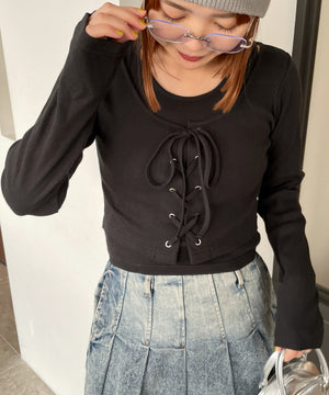 ブラック モデル：155cm F着用