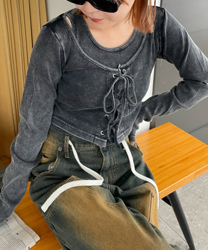 スミクロ モデル：155cm F着用