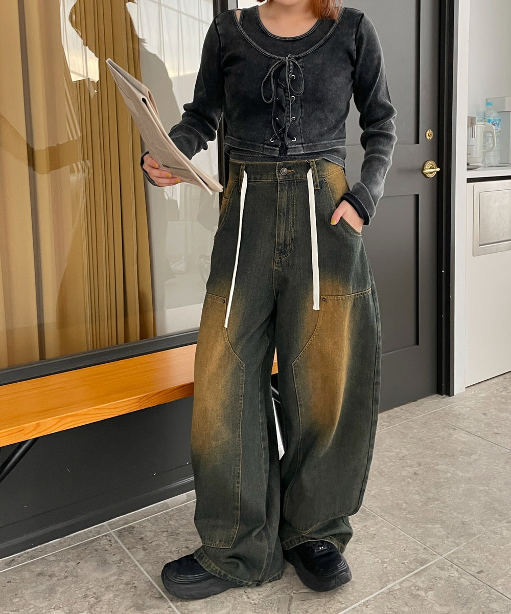 スミクロ モデル：155cm F着用