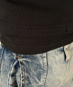 ヴィンテージライクレースアップトップス