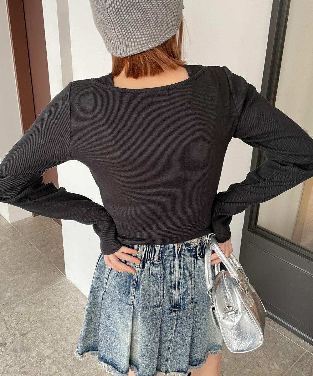 ブラック モデル：155cm F着用