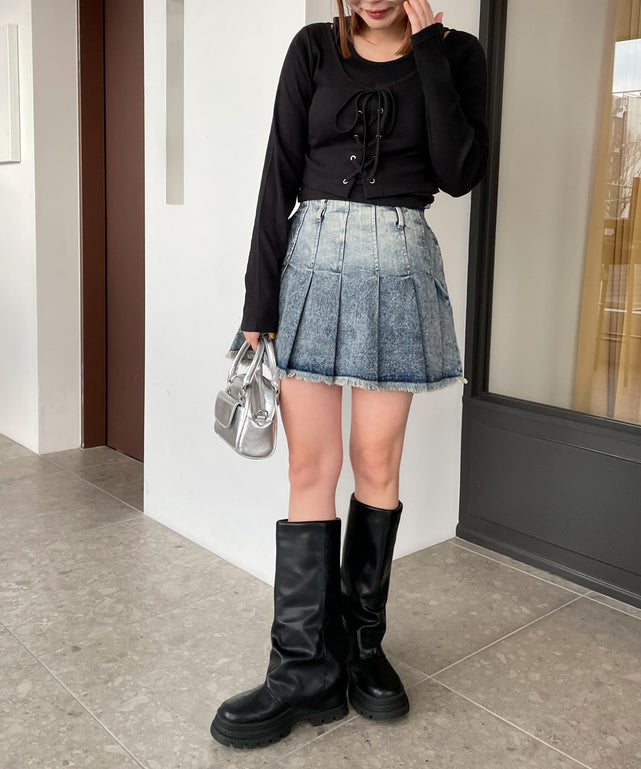 ブラック モデル：155cm F着用