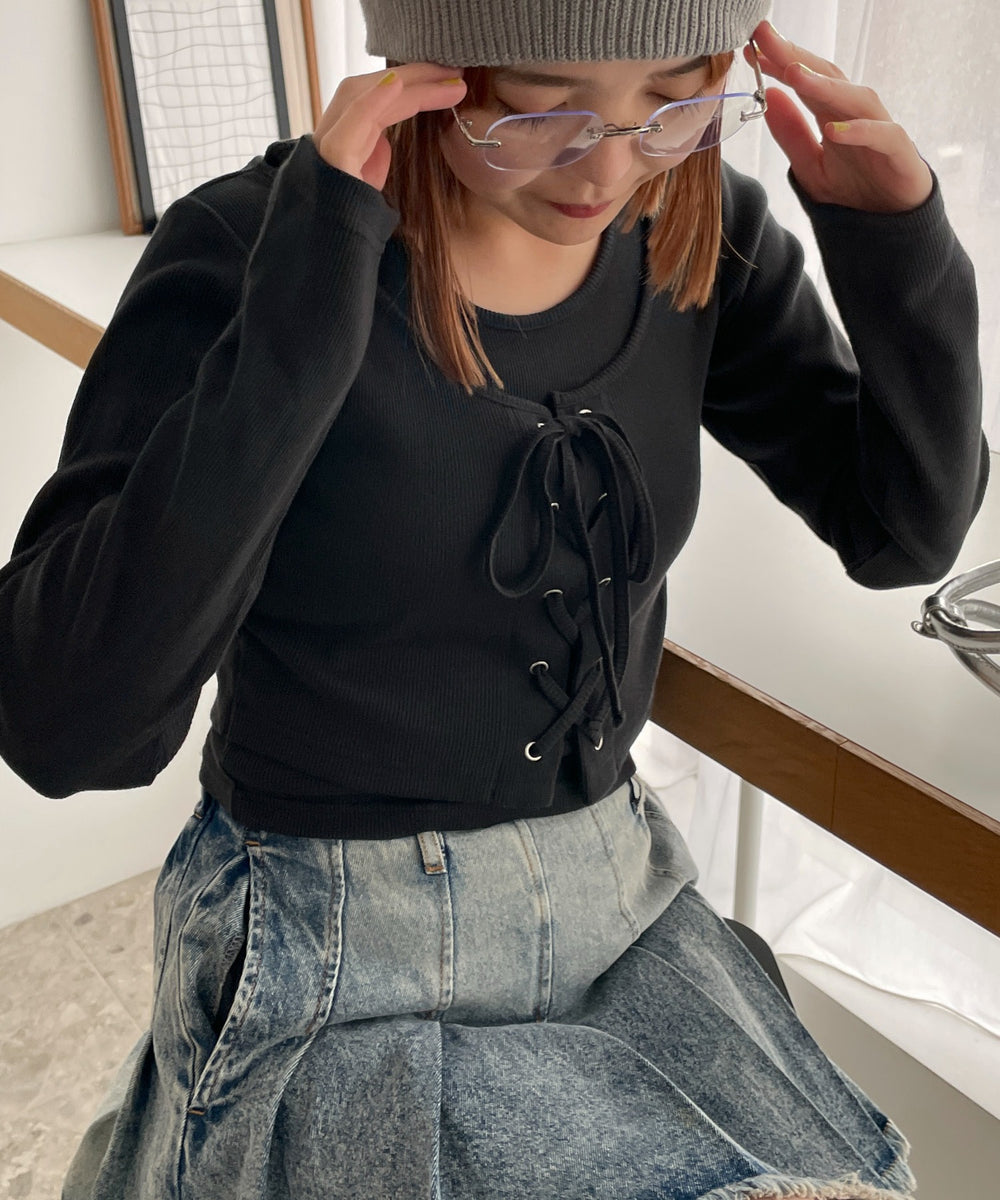 ブラック モデル：155cm F着用