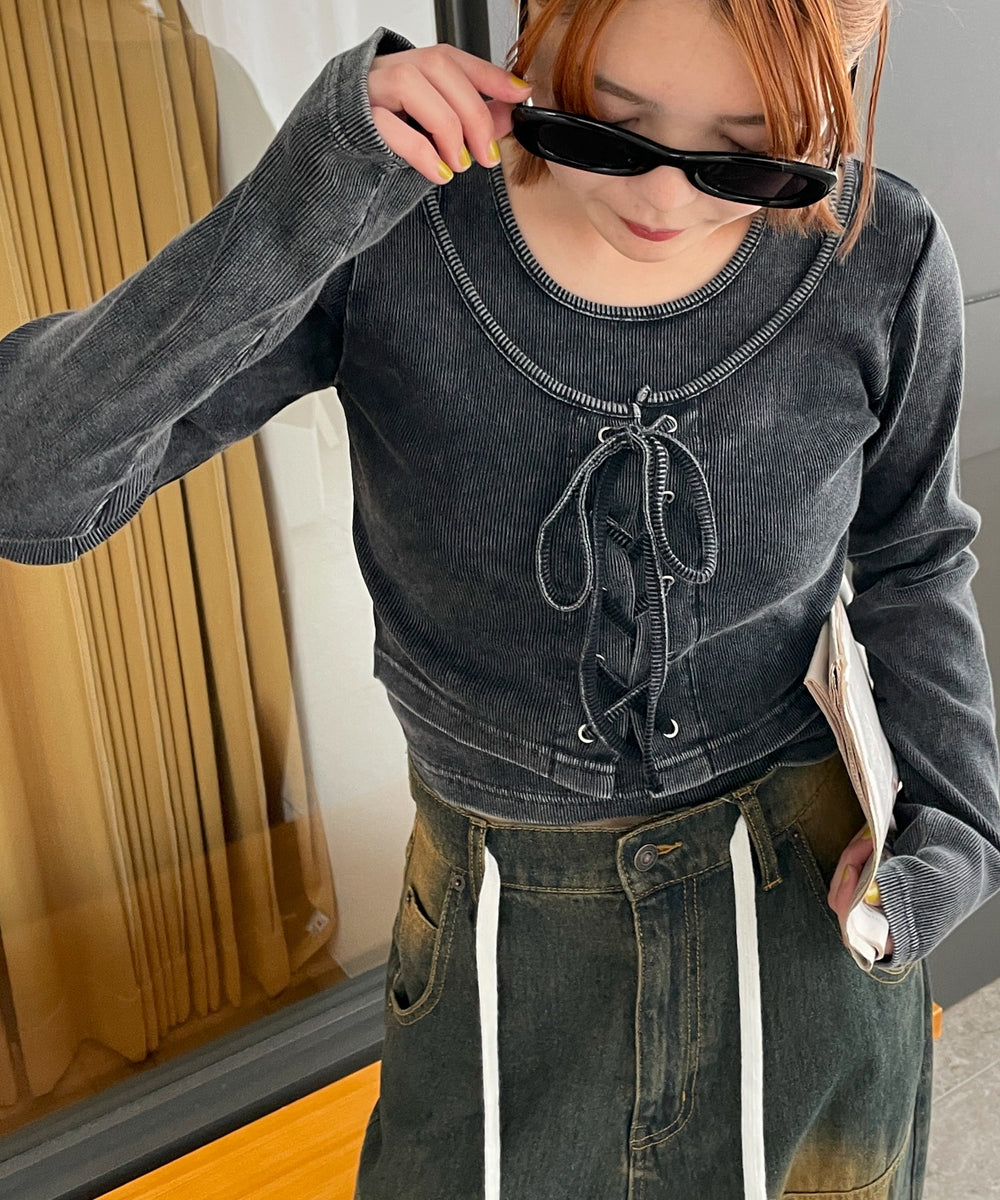 スミクロ モデル：155cm F着用