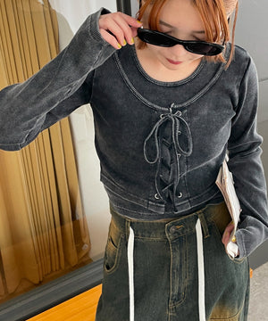 スミクロ モデル：155cm F着用