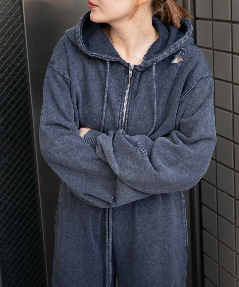 ブルー　モデル:155cm F着用