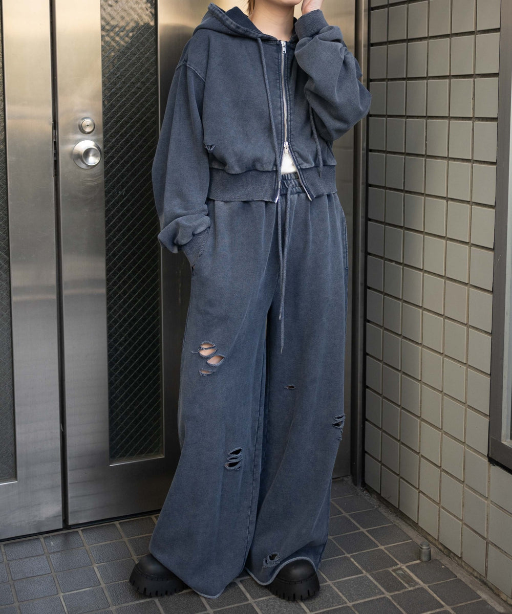 ブルー　モデル:155cm F着用