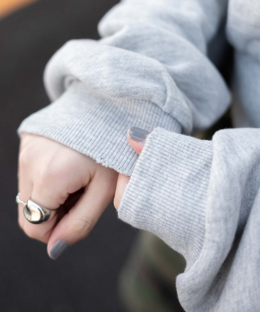 ダメージショートジップパーカー