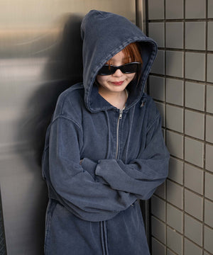 ブルー　モデル:155cm F着用