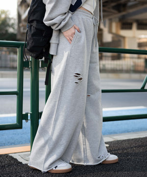 杢グレー　モデル:155cm F着用