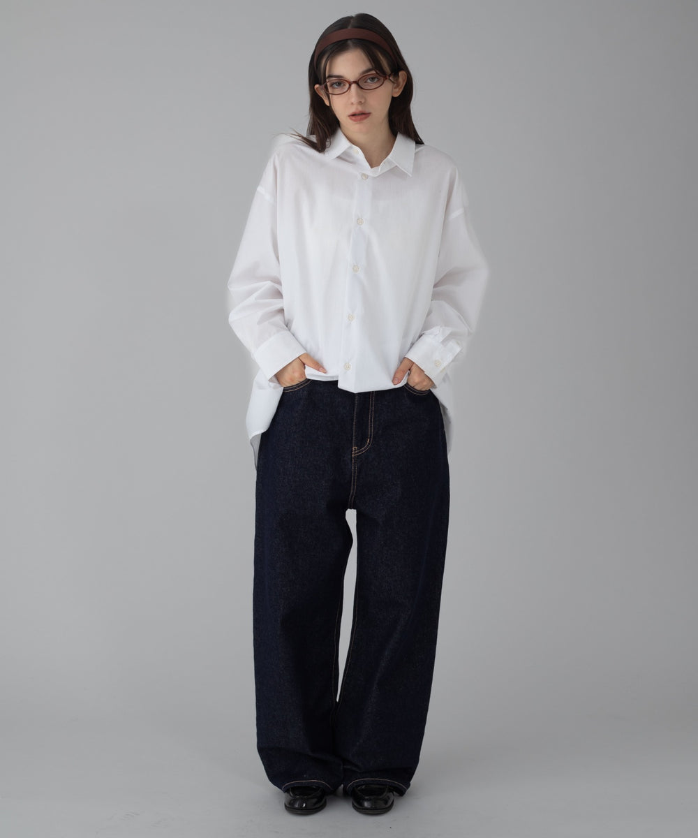 デニムインディゴ モデル：162cm M着用