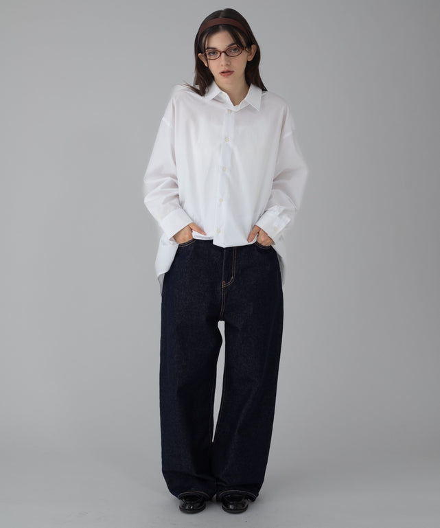 デニムインディゴ モデル：162cm M着用